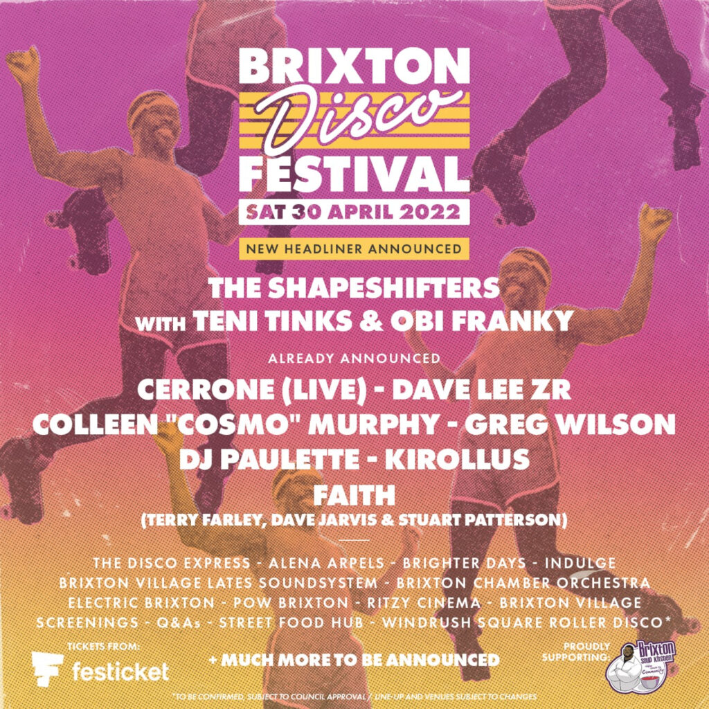 Brixton Disco Festival 2022 POW